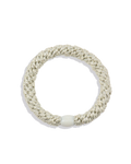 KKNEKKI Hair Ties - Ivory Glitter