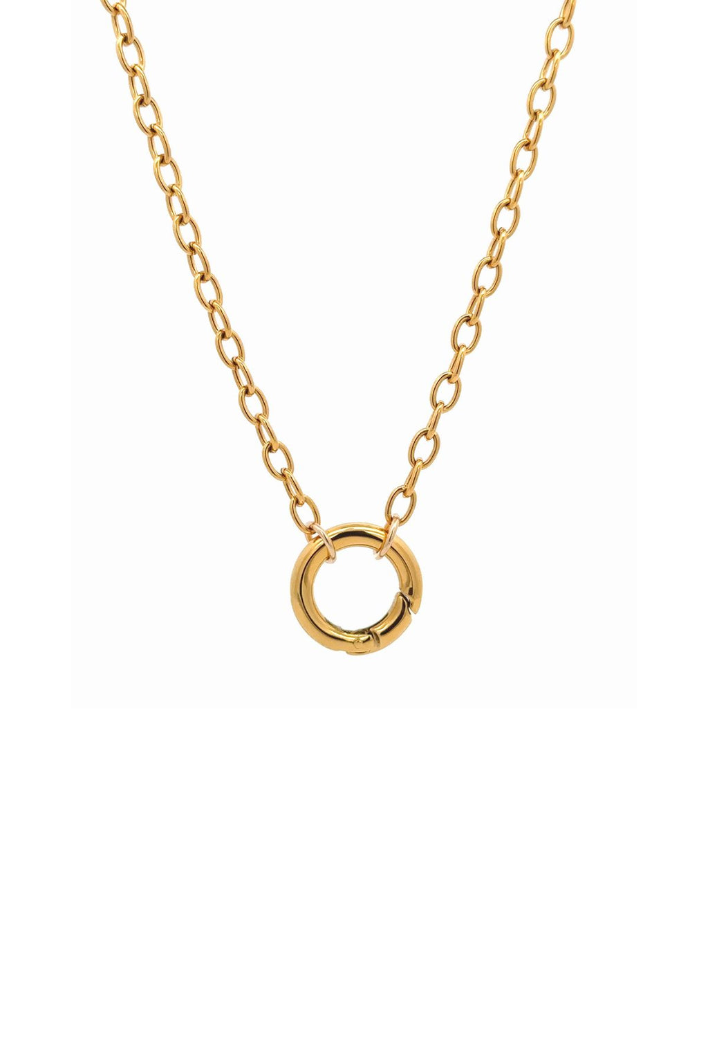 Design Your Own Latch and Lock Necklace - Gold