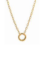 Design Your Own Latch and Lock Necklace - Gold