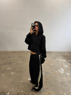 Ssaint Barrel Pant - Black/Butter