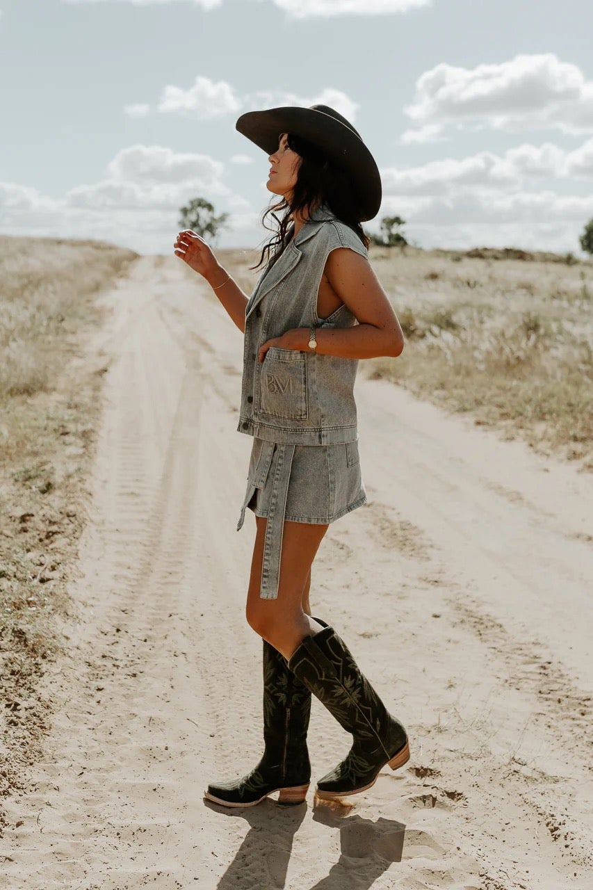 Saltbush Denim Vest