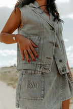 Saltbush Denim Vest
