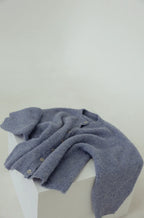 Sienna Knit Cardigan - Dusty Blue