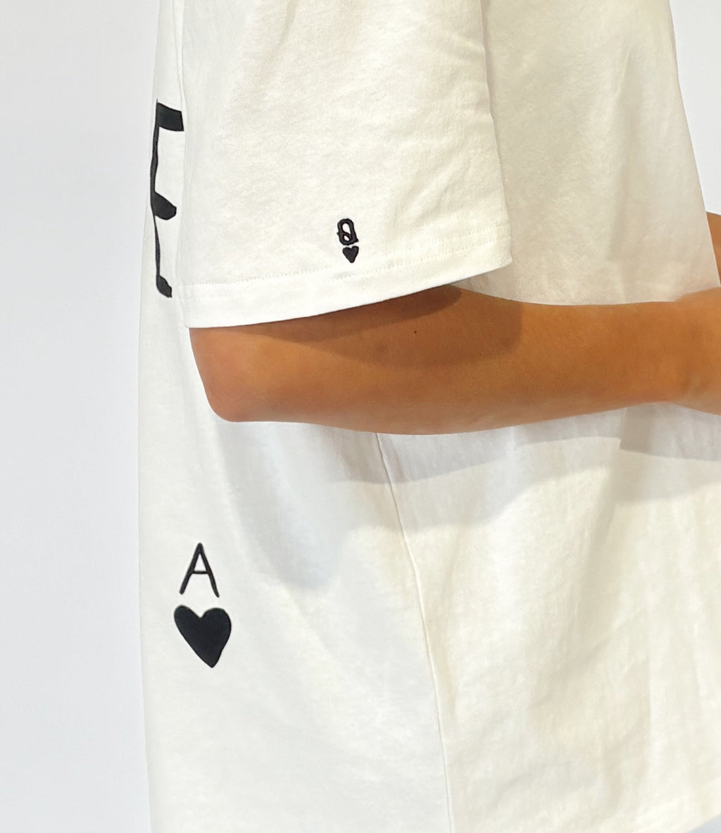 THE AMORE TEE BLACK | THE LINE BABY LEMONADE STORE