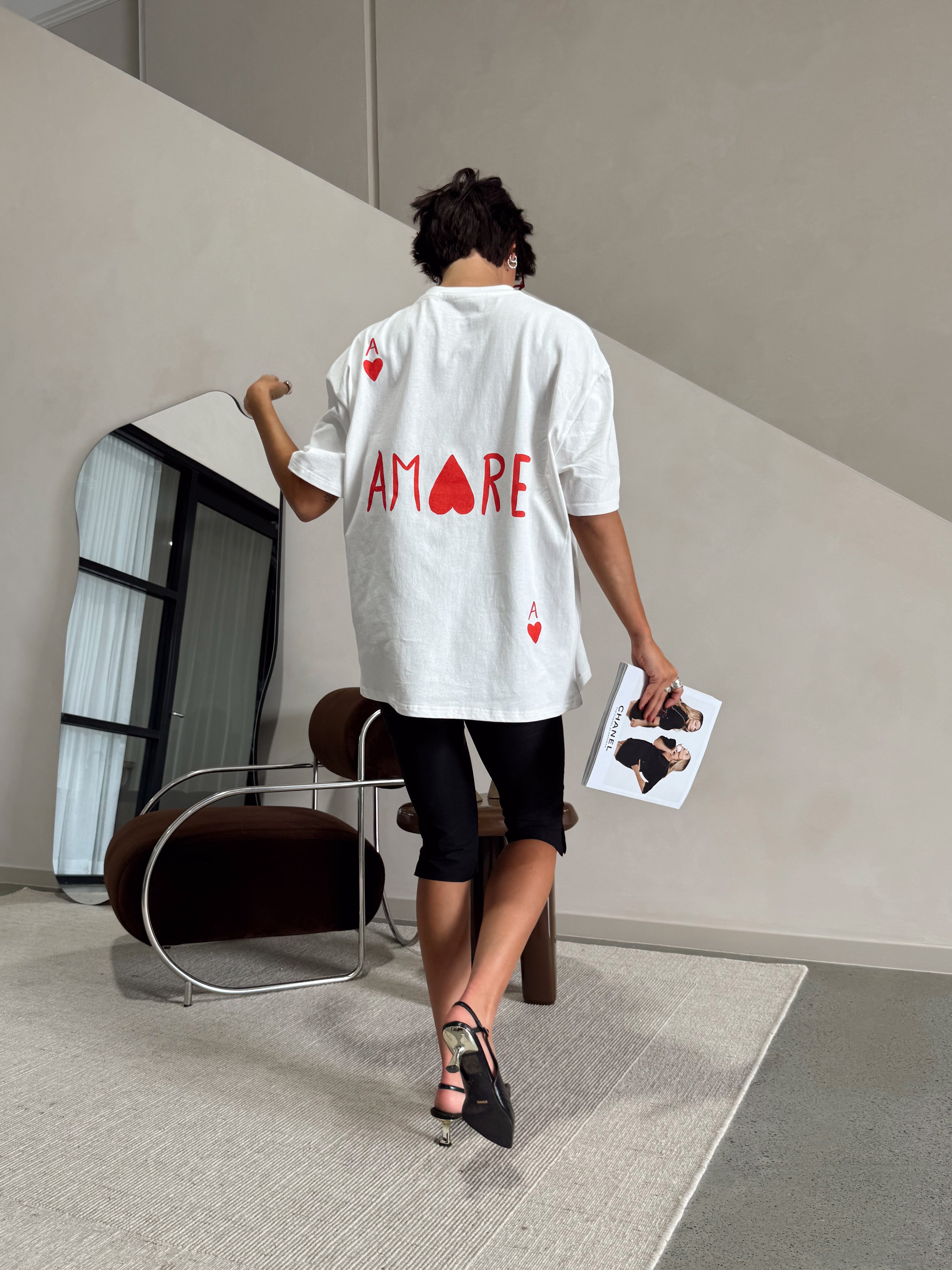 THE AMORE TEE RED | THE LINE BABY LEMONADE STORE
