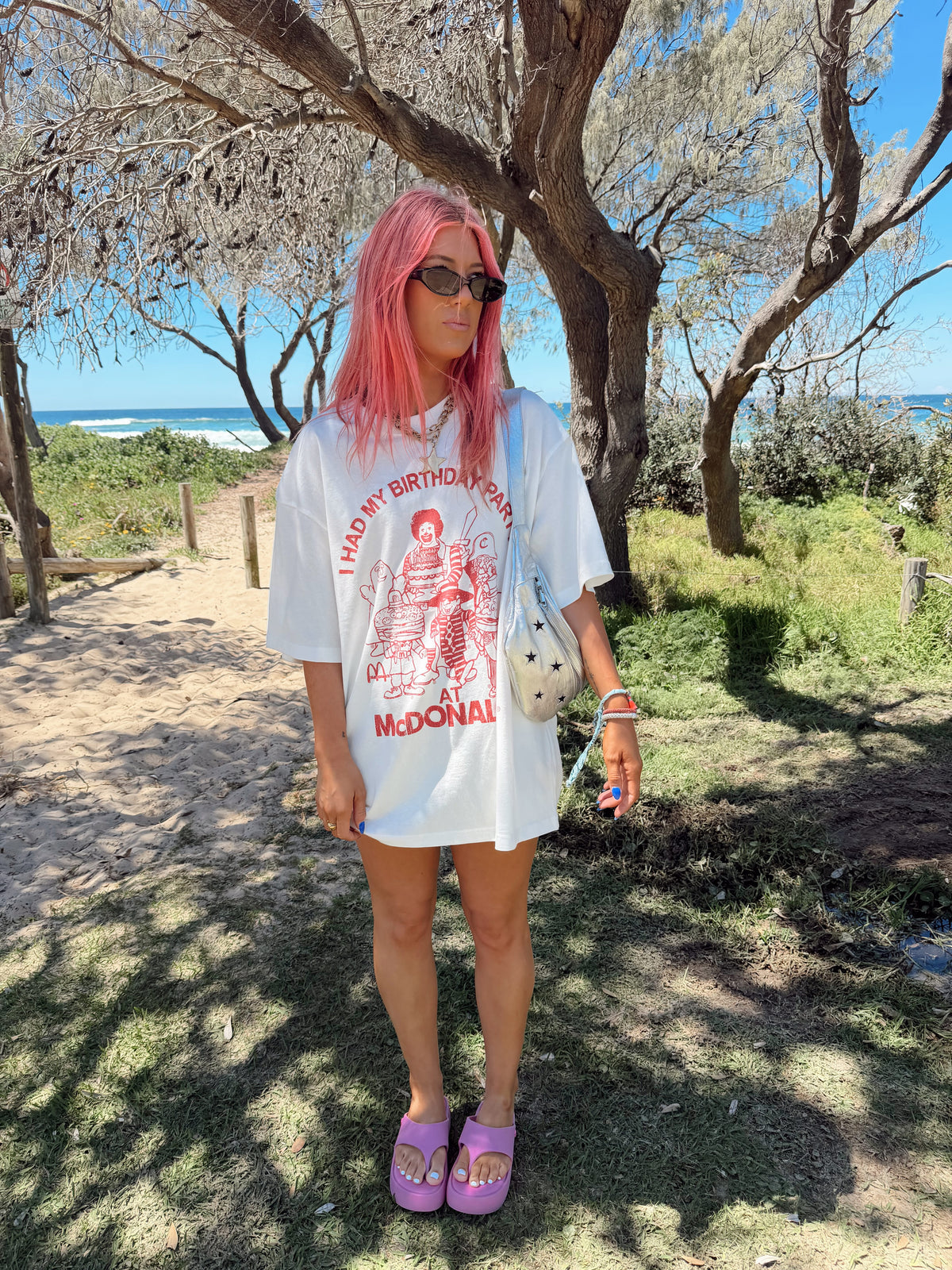 McDonalds Birthday Tee - White