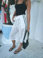 THE LINE ROMY SHORTS OFF WHITE BABY LEMONADE