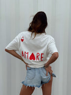THE AMORE TEE RED | THE LINE BABY LEMONADE STORE