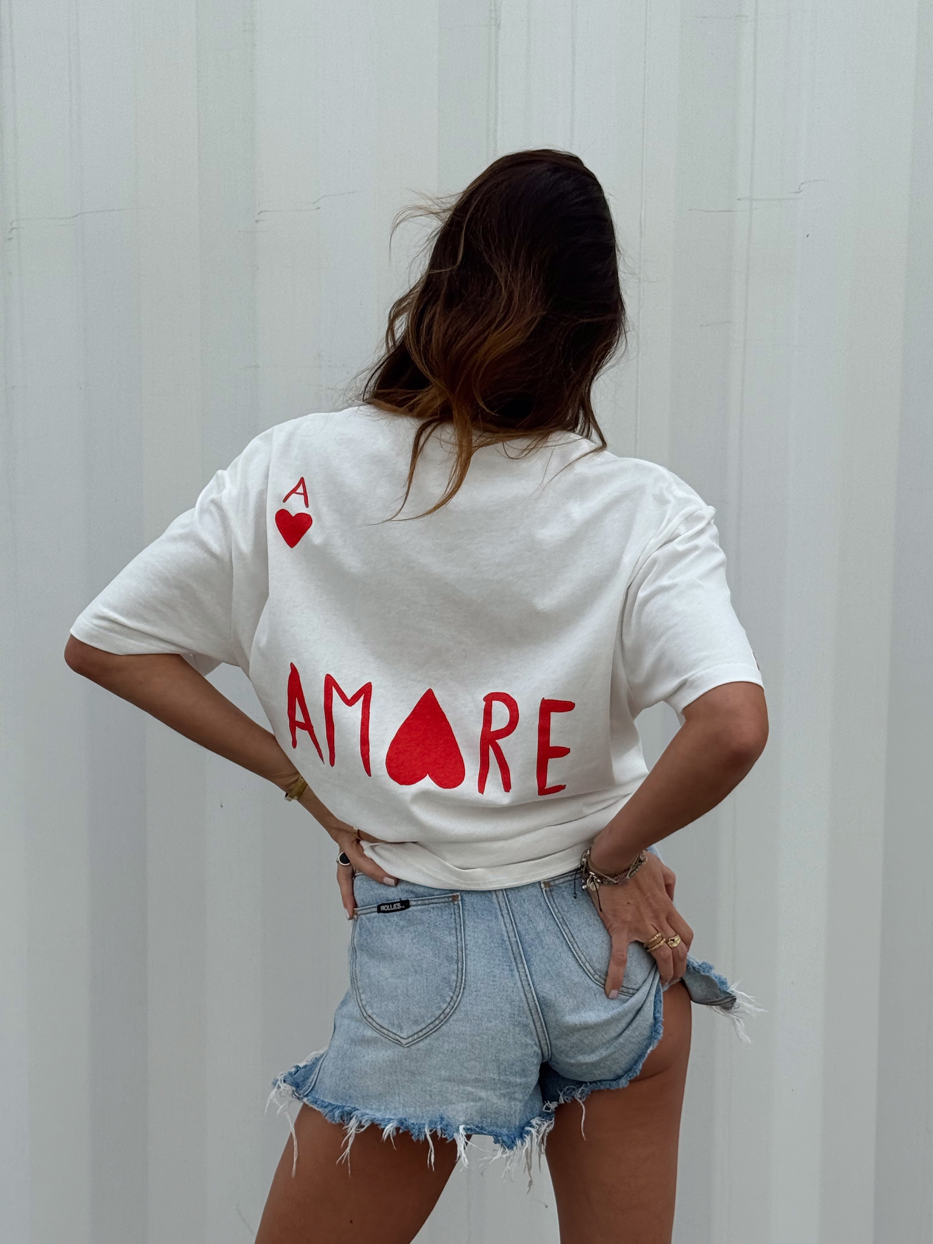 THE AMORE TEE RED | THE LINE BABY LEMONADE STORE