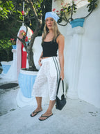THE LINE ROMY SHORTS OFF WHITE BABY LEMONADE
