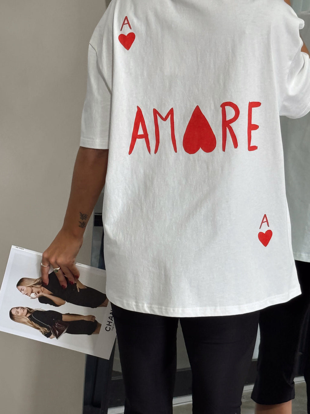 THE AMORE TEE RED | THE LINE BABY LEMONADE STORE