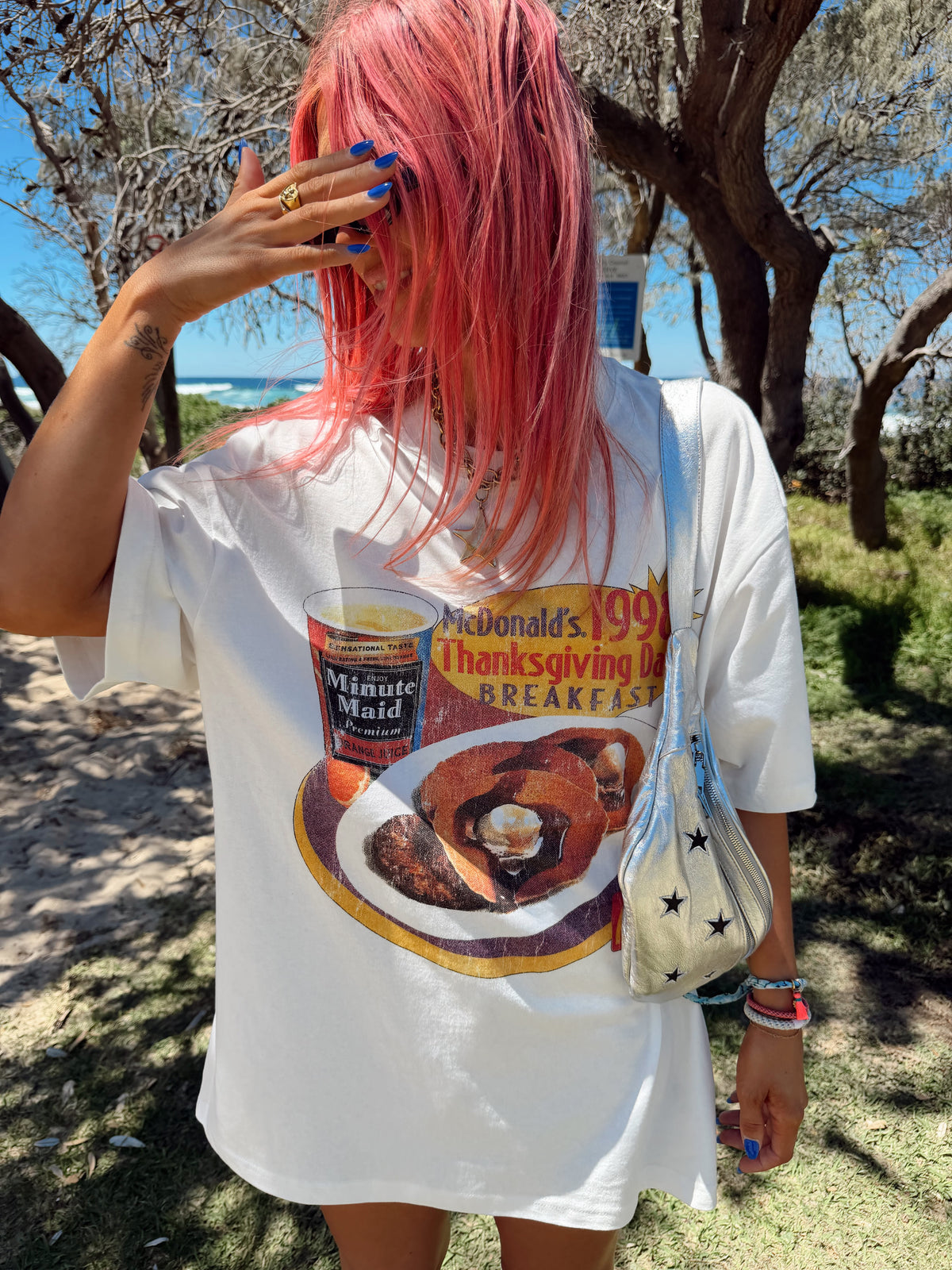 McDonalds Thanksgiving Tee - White