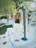 THE LINE ODETTE PANTS WHITE BABY LEMONADE