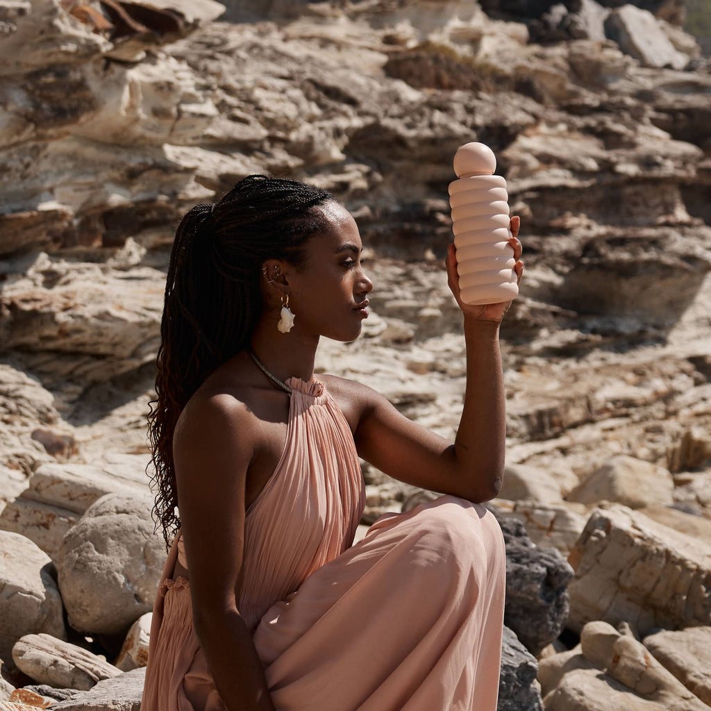 The Bubble Reusable Water Bottle 700ml - Blush