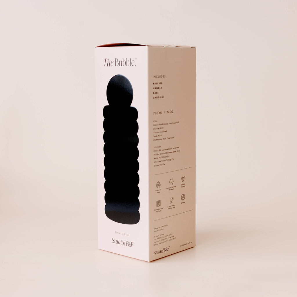 The Bubble Reusable Water Bottle 700ml - Latte