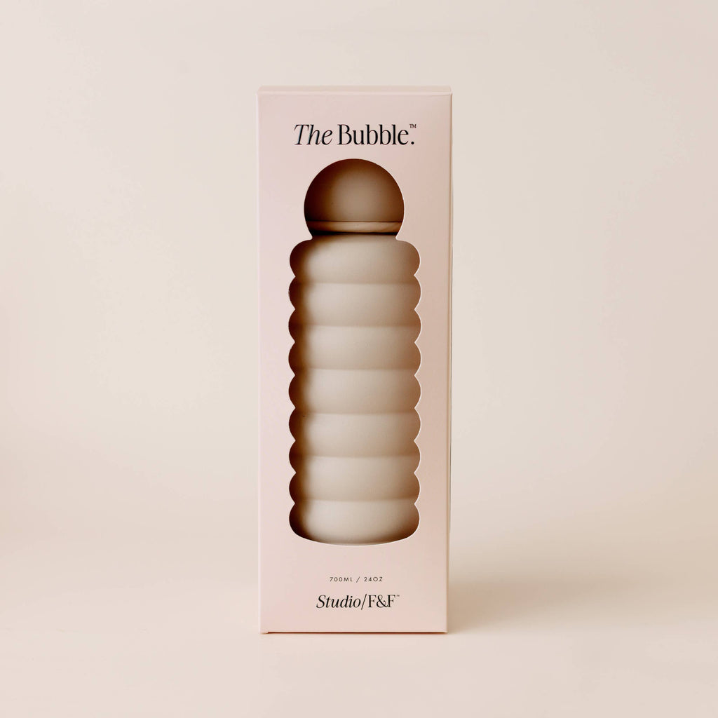 The Bubble Reusable Water Bottle 700ml - Latte