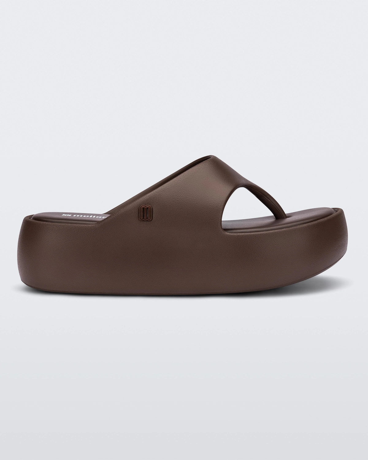 MELISSA FREE PLATFORM THONG - BRONZE