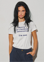 Not interested Tee