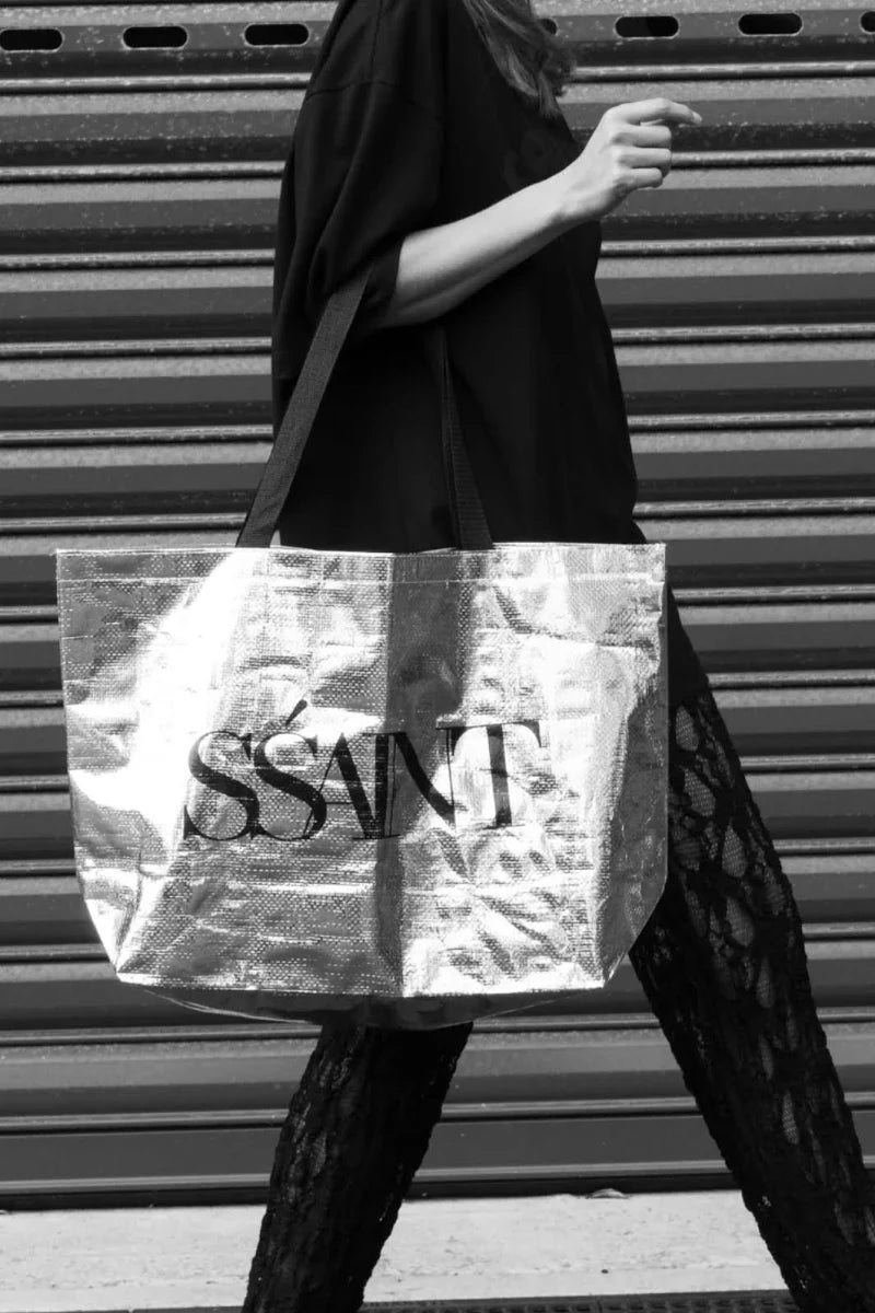 SŚAINT TOTE UNISEX - SILVER