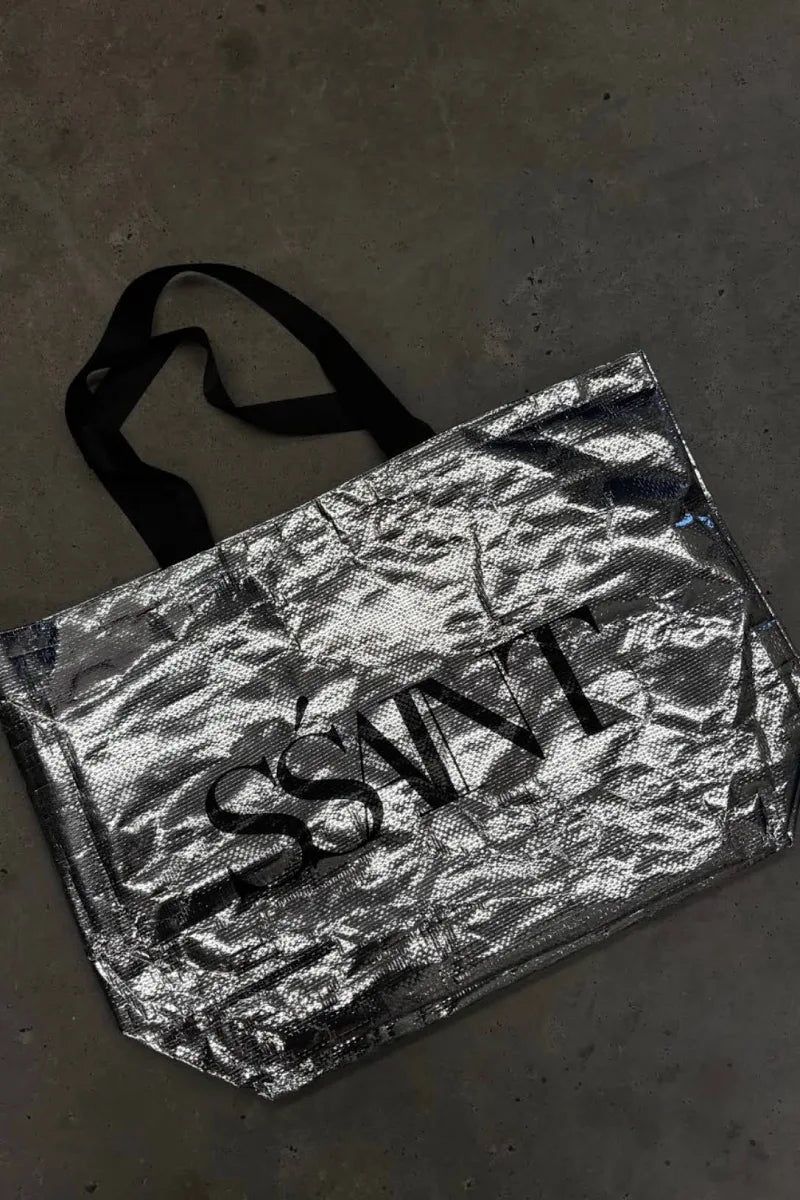 SŚAINT TOTE UNISEX - SILVER