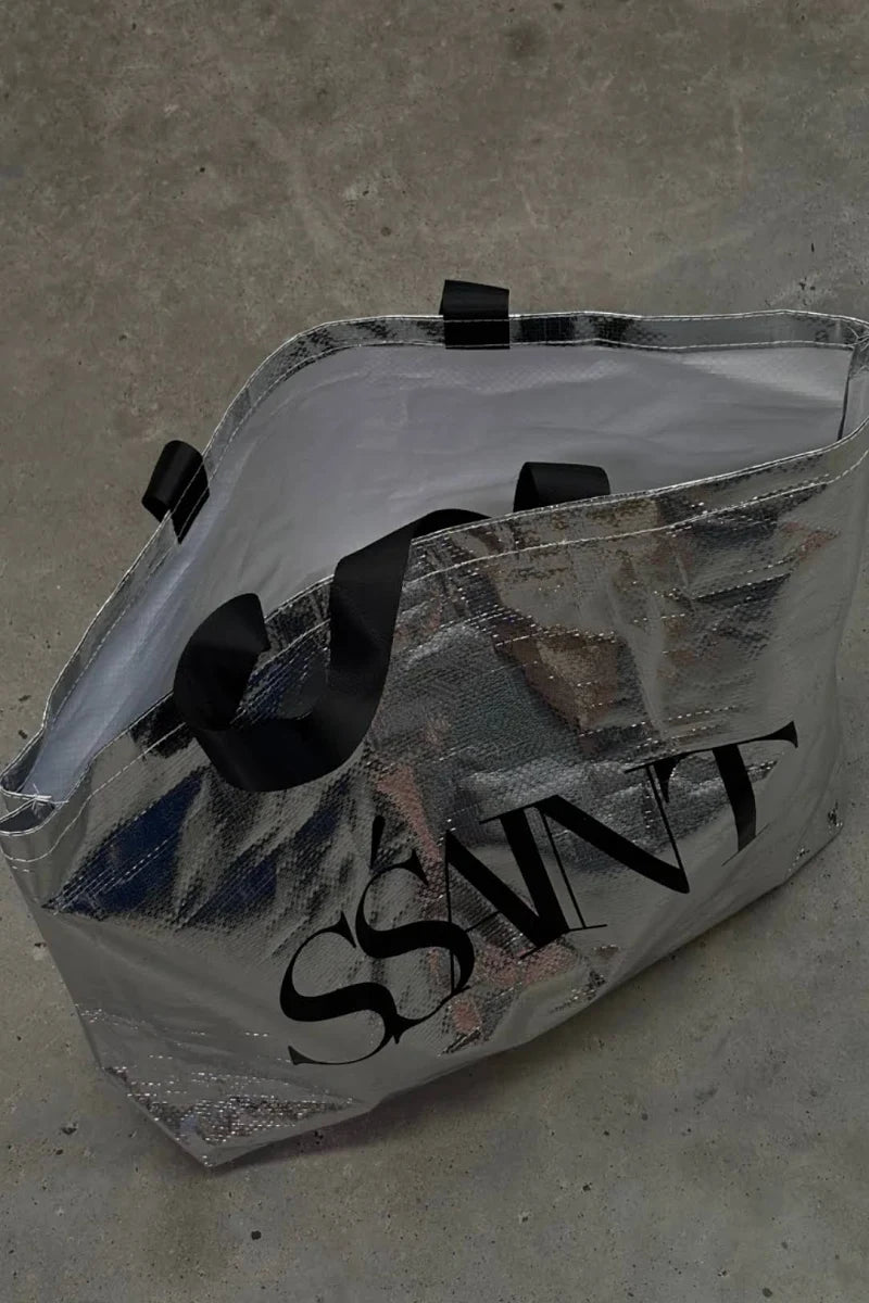 SŚAINT TOTE UNISEX - SILVER